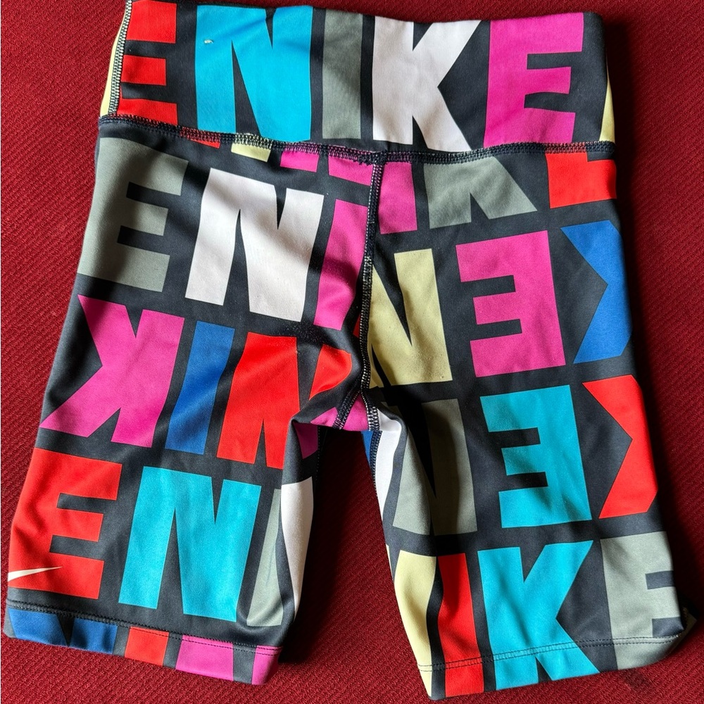 Girls Nike Compression Shorts